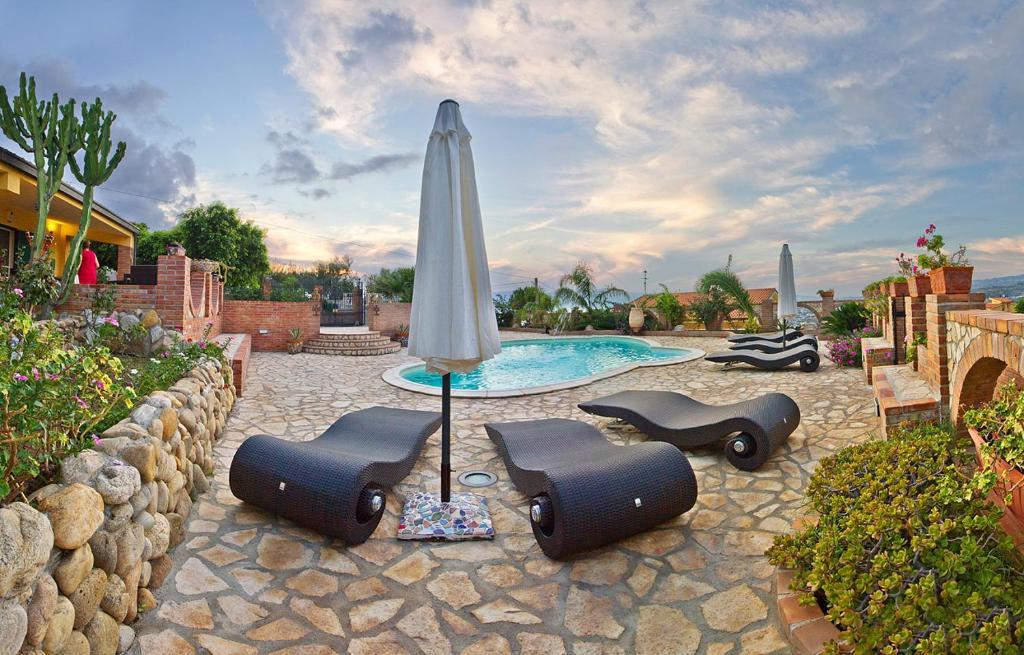 B&B La Collina Felice Pellaro Exterior foto